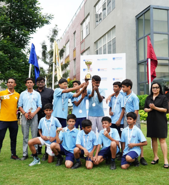 Prometheus School hosted a thrilling 3-day football tournament.